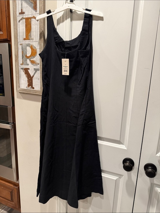 a new day Dresses & Skirts - a new day Black Midi A-Line Sundress
